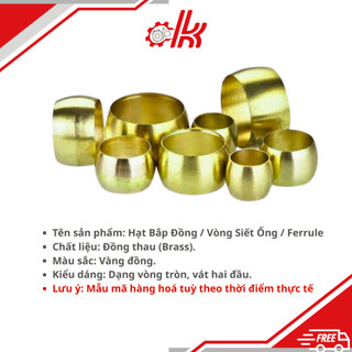Hạt Bắp Đồng - Hạt Bắp Thau - Hạt Bắp Đồng Sử Dụng Ống Đồng
