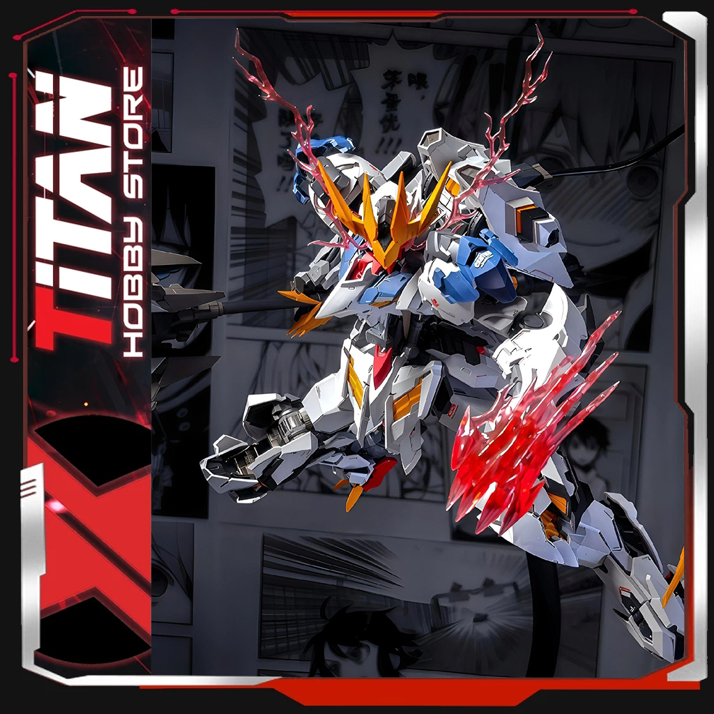 [ Hàng Sắp Về ] Mô hình đồ chơi lắp ráp 1/100 Barbatos Lupus Rex - Wolf Model ( Kèm quà từ hãng )