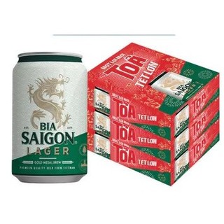 (Hỏa tốc) Thùng bia Saigon Lager 330ml x 24 lon