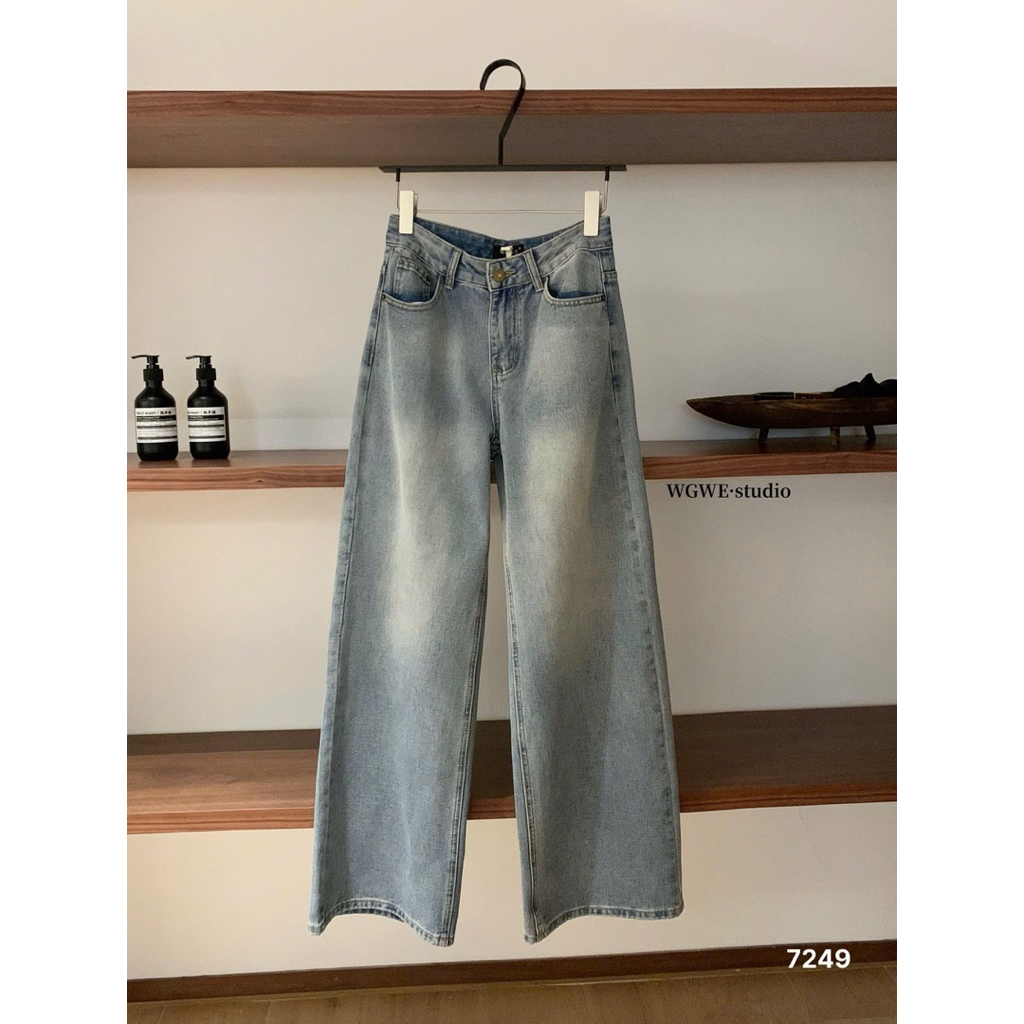 quần bò màu lạ 102cm hàng WG