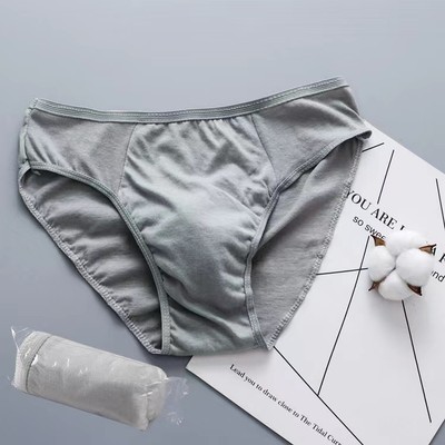 Quần lót giấy nam POPO DP10 100% cotton 2 lớp đáy dùng khi đi công tác, du lịch, học quân sự