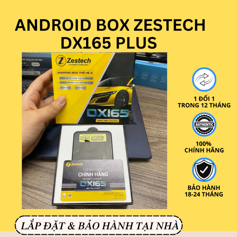 [HÀNG MỚI] Android Box Zestech DX165 Plus | Chính hãng