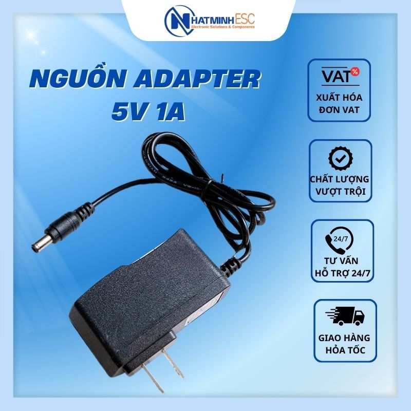 Nguồn adapter 5V 1A