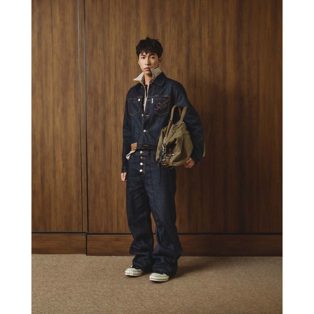 ÁO KHOÁC  ALFAER” RAW DENIM JACKET - INDIGO