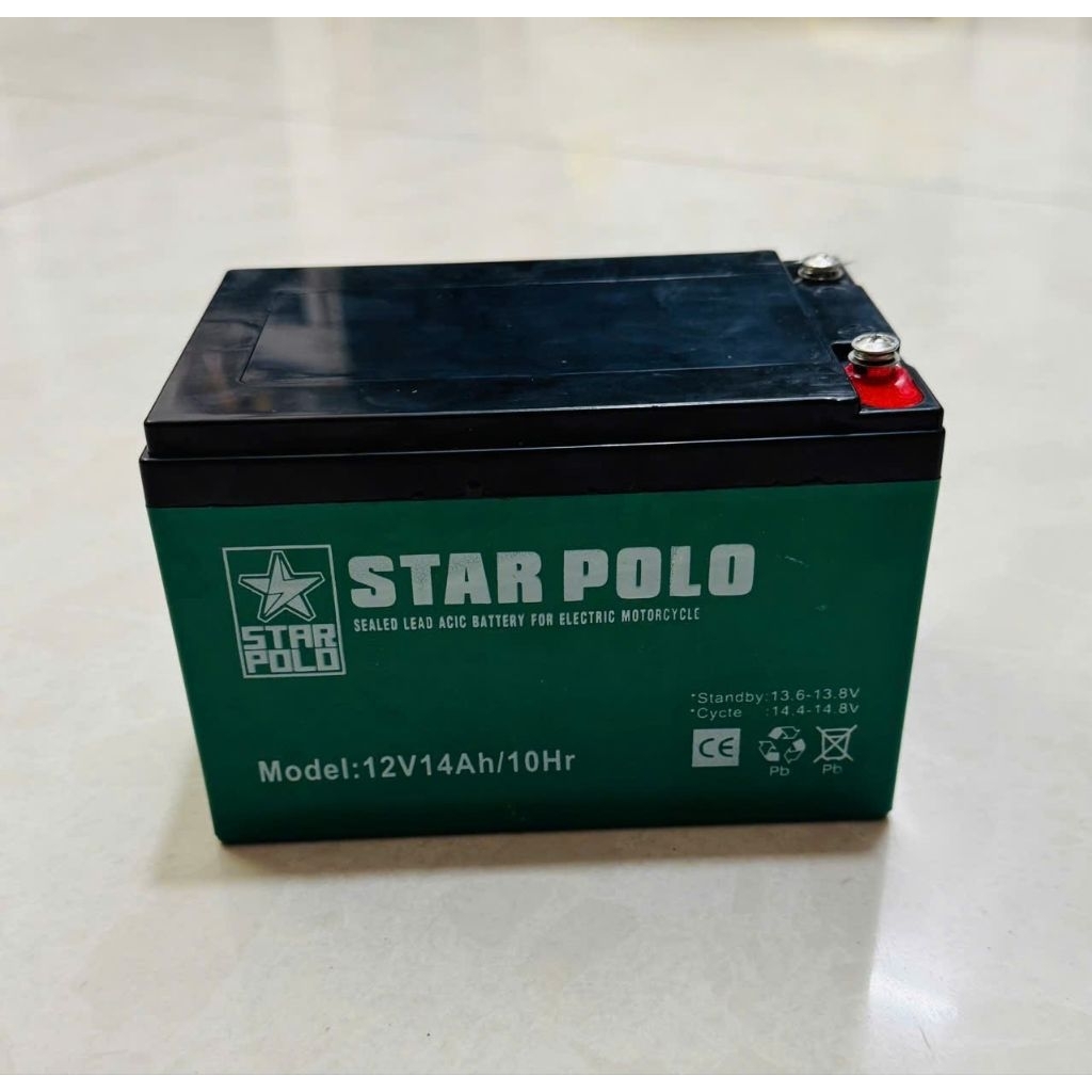 Binh Khô Acquy 12V 14Ah STAR POLO