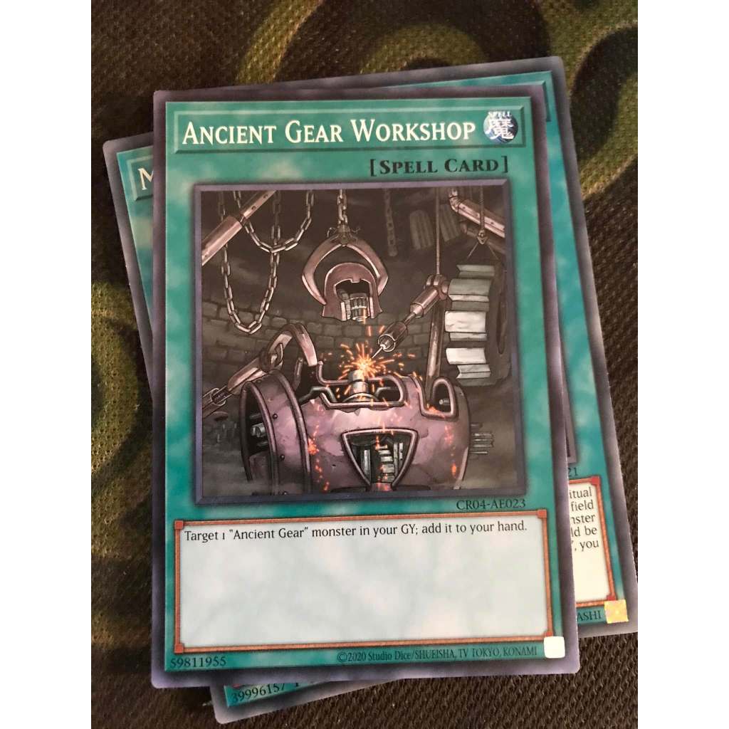 ancient gear workshop