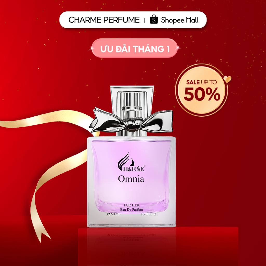 Nước hoa nữ Charme Omnia 50ml nữ tính cuốn hút sang trọng