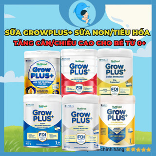 Sữa công thức Nutifood Sweden Grow PLus Bạc/ Grow PLus Vàng /Grow Plus đỏ/Grow Plus xanh 1+ lon 400g/800g MECAHEO