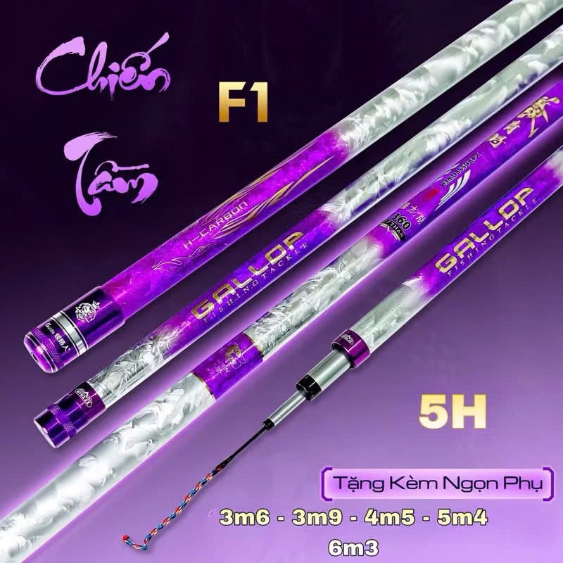 Cần Cây Tay Chiến Tầm 5H-19i(Tặng Ngọn Phụ