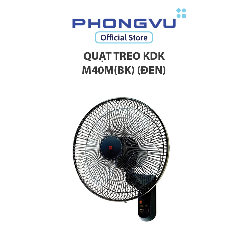 Quạt treo KDK M40M(BK) (Đen) - Bảo hành 24 tháng