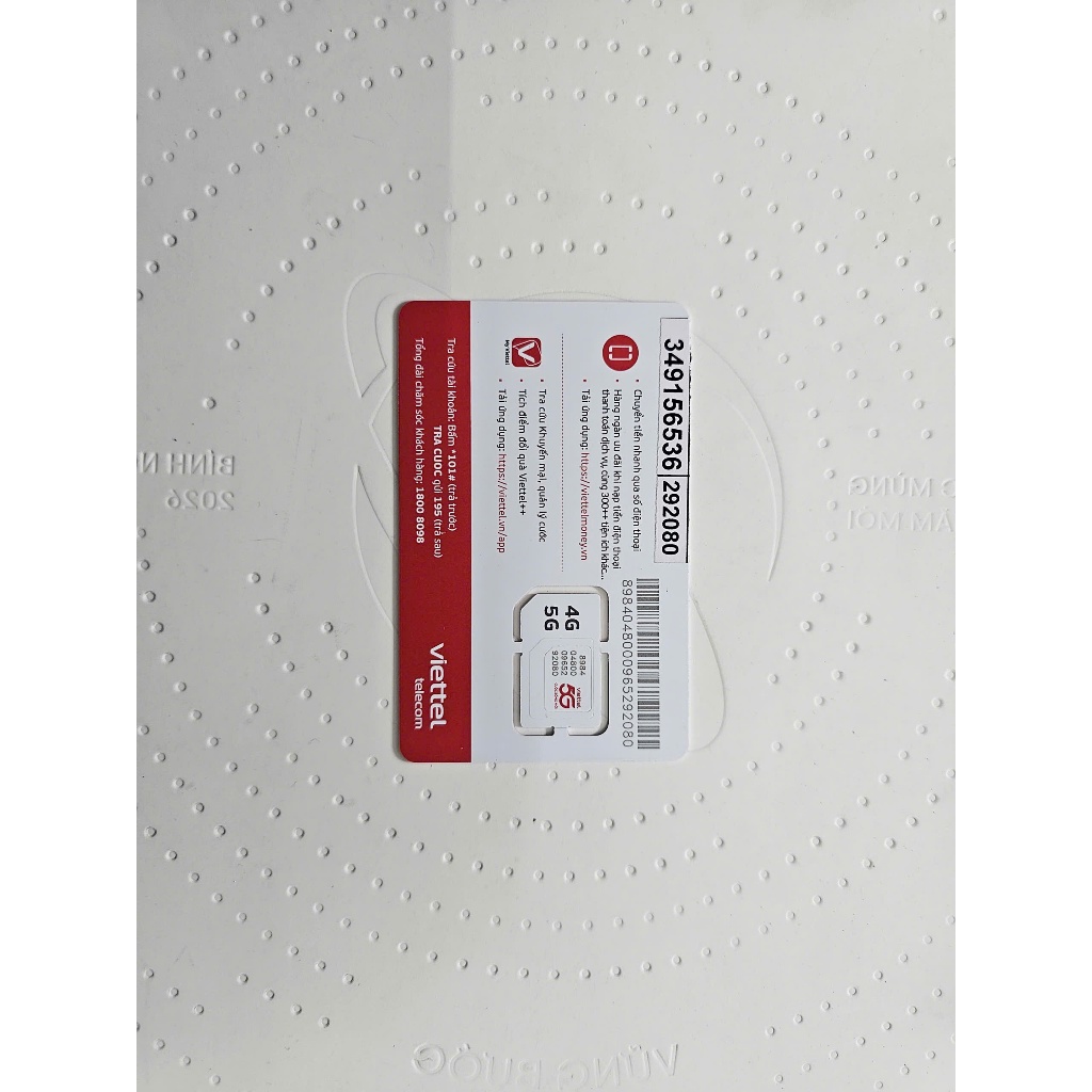 SIM Viettel Nguyên Kit Chưa Kích Hoạt, Chọn Số - ảnh 2