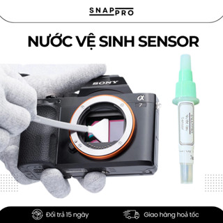 Nước Vệ Sinh Sensor Camera 3ml – Dung Dịch Lau Sensor & Ống Kính Bốc Hơi Nhanh, Không Vệt