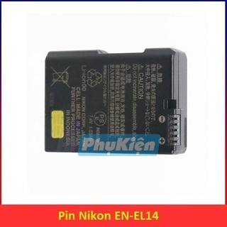 Pin EN-EL14 EL14a tương thích với máy .NlK0N D3100, D3200, D3300, D3400, D5100, D5200, D5300
