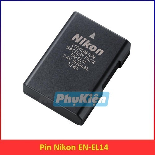 Pin EN-EL14 EL14a tương thích với máy .NlK0N D3100, D3200, D3300, D3400, D5100, D5200, D5300