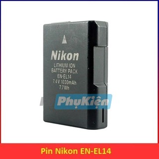 Pin EN-EL14 EL14a tương thích với máy .NlK0N D3100, D3200, D3300, D3400, D5100, D5200, D5300