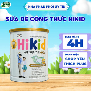 [DATE 2027] Sữa Dê Công Thức Hikid Cho Trẻ 1-9 Tuổi Tăng Chiều Cao Phát Triển Não Bộ Tốt Cho Tiêu Hoá 650g