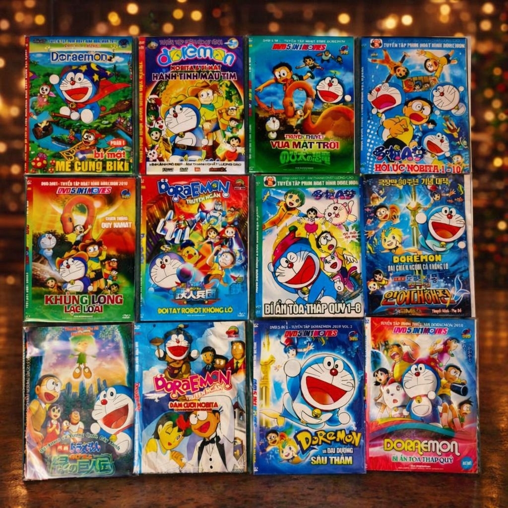 Dvd Phim Hoạt Hình Doremon