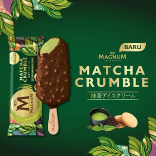 Kem Magnum matcha crumble(magnum trà xanh)