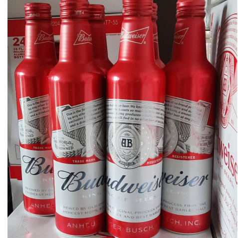 Bia Budweiser Budvar Original 5% – Lon 500ml / Budweiser chai nhom 473ml