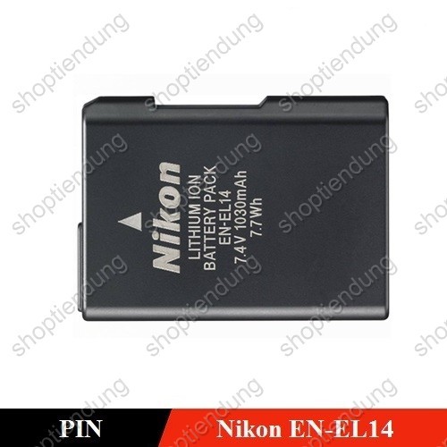 Pin máy ảnh NIK0N EN-EL14 đen