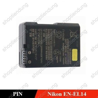 Pin máy ảnh NIK0N EN-EL14 đen