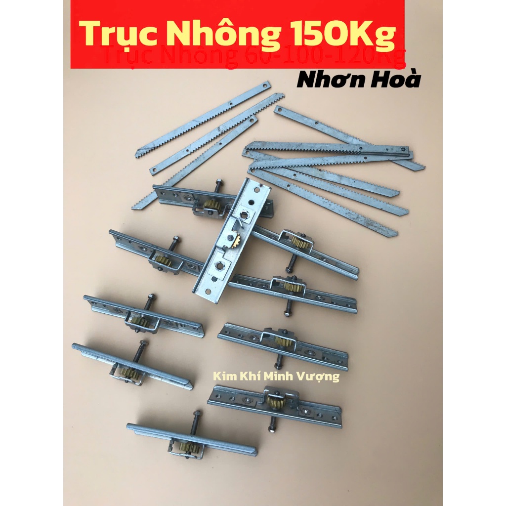 Bộ Trục Nhông Bánh Răng cân Nhơn Hòa 150kg - Trục bánh răng cân đồng hồ 150Kg
