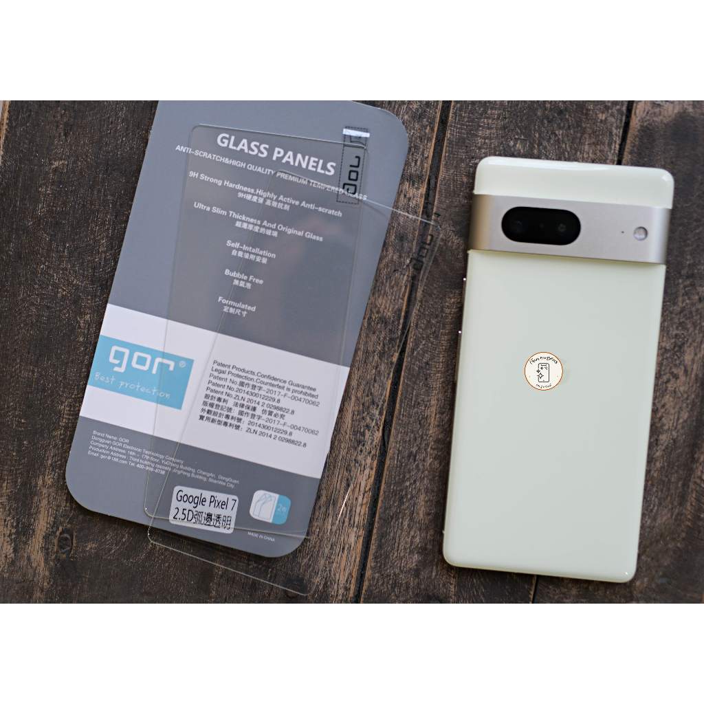 Dán màn GOR Pixel 7 siêu mượt, Kính cường lực Google GG Pixel 7, chống bám vân tay, vát 2.5D trong s