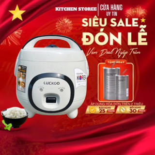 Nồi Cơm Điện  CUCKOO  Dung Tích 1L- 1,2L-1,8L Công Suất 700W Nắp Gài Hình Lợn Lòng Nồi Tráng Men Siêu Chống Dính