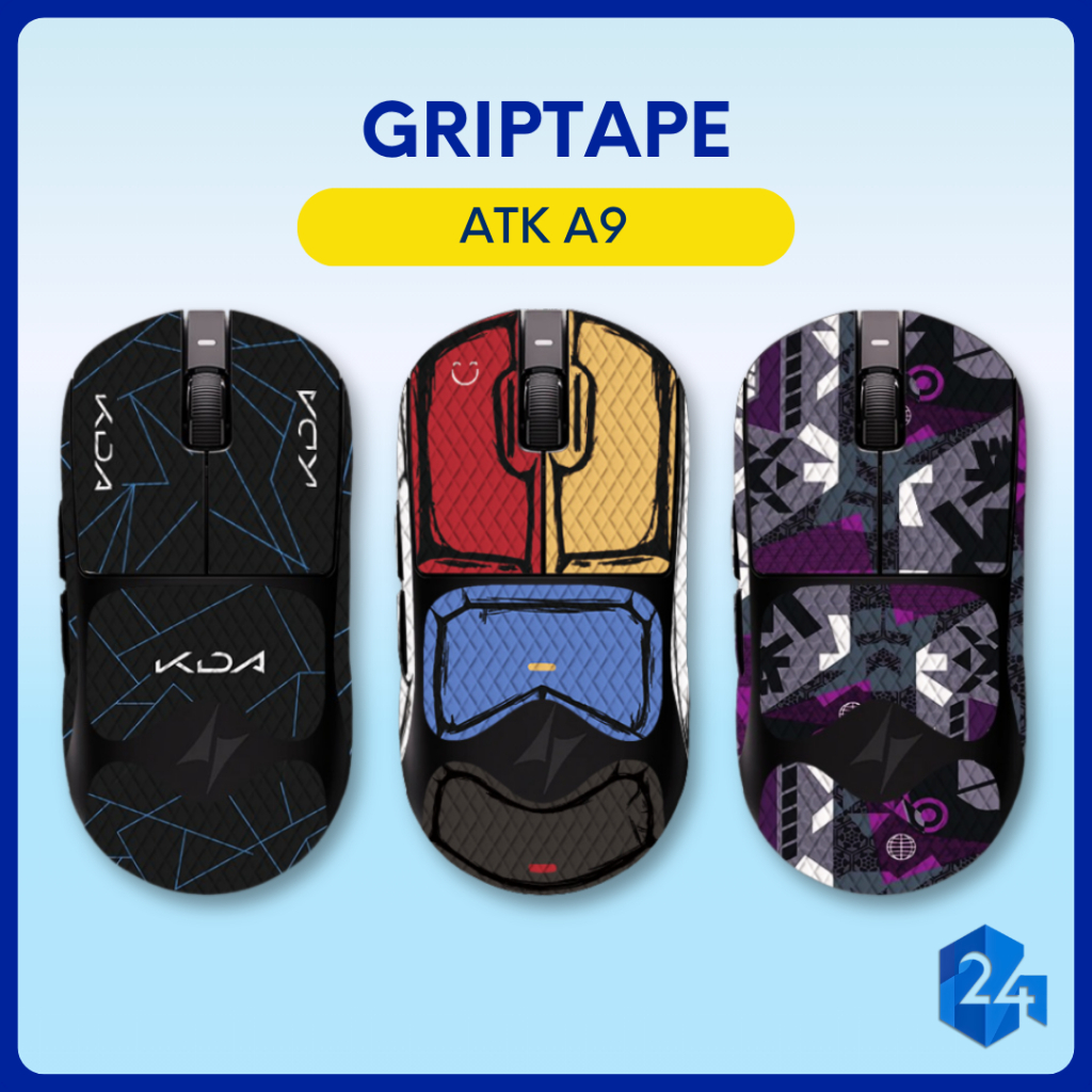 Miếng Dán Grip Tape Chống Trượt Chuột ATK A9 SE | Pro | Plus | Ultra -  Griptape ATK A9