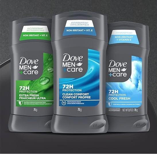Lăn khử mùi Dove Men+Care Antiperspirant Deodorant Stick for Men Free 72-Hour Odor Protection lăn 76