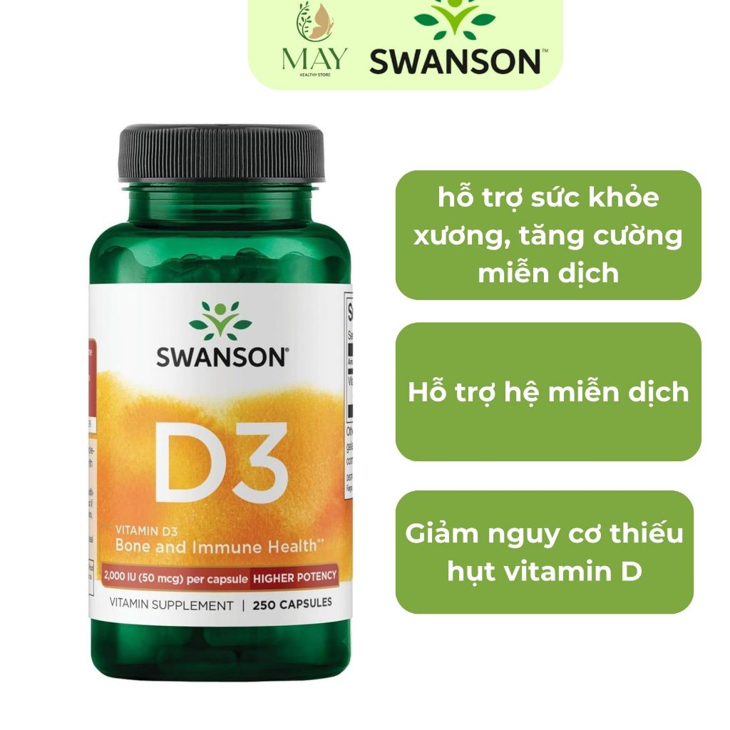 Viên Uống Vitamin D3, Hỗ Trợ Xương Khớp, Tăng Đề Kháng Natrol Maximum Strength Vitamin D3 10000 IU (