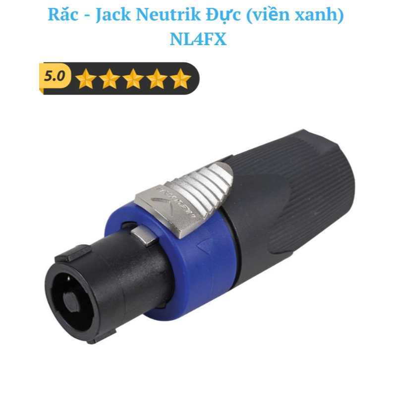 Rắc – Jack Neutrick Đực (NL4FX)