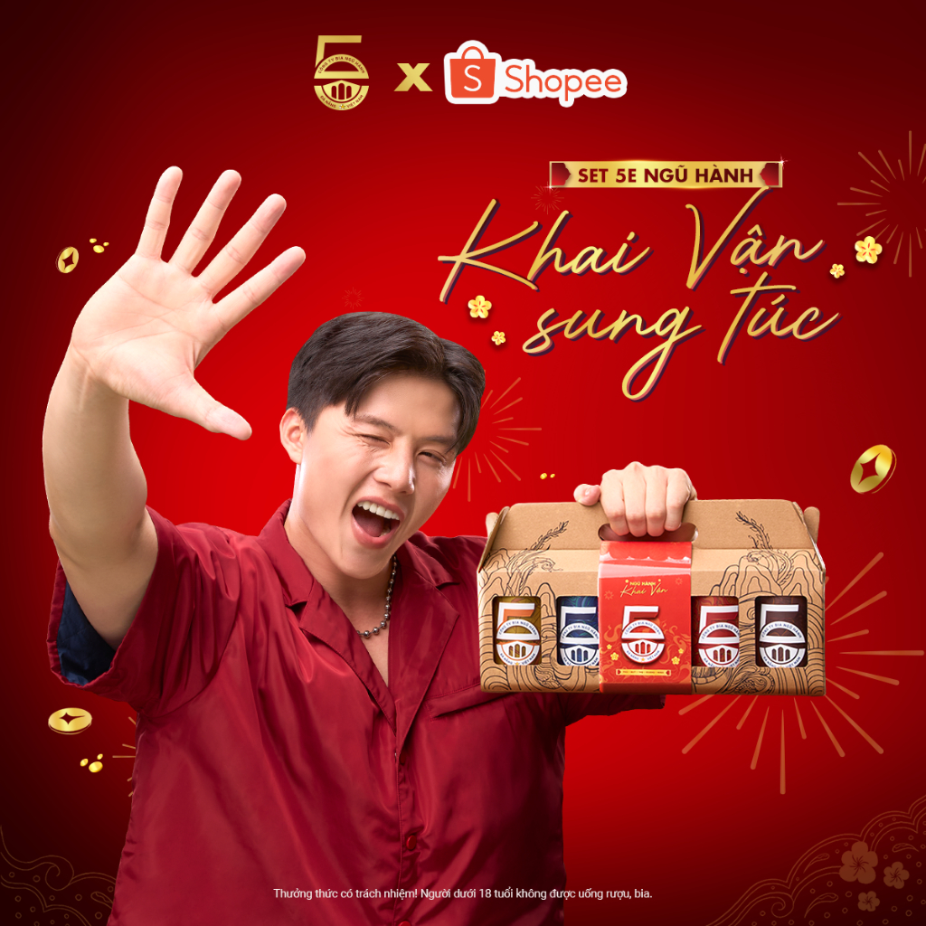 SET 5 BIA LON 5E - NGŨ HÀNH MIX: 5E Kim - 5E Thủy - 5E Mộc - 5E Hỏa - 5E Thổ/Bia Thủ công/Craft beer