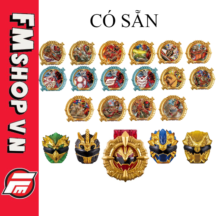 (No Box) Mô Hình Đồ Chơi Gozyuger DX Sentai Ring