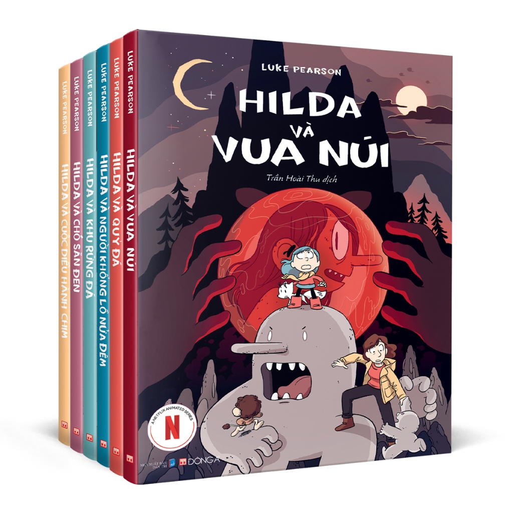 Sách thiếu nhi_(Bộ 6 tập)_Hilda_Luke Pearson