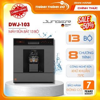 Máy rửa bát độc lập Junger Leopard DWJ-103, DWJ-100 - 13 bộ - Tiệt trùng bằng tia UV