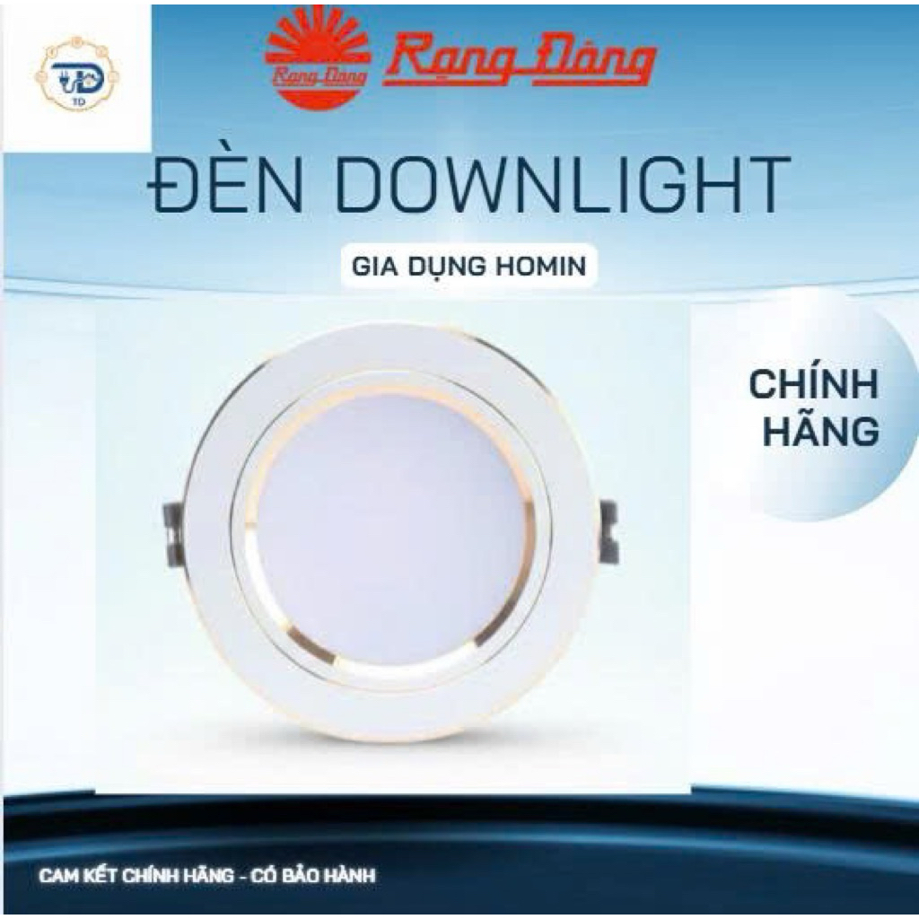 Đèn LED Âm trần Rạng Đông Đổi màu Downlight AT10