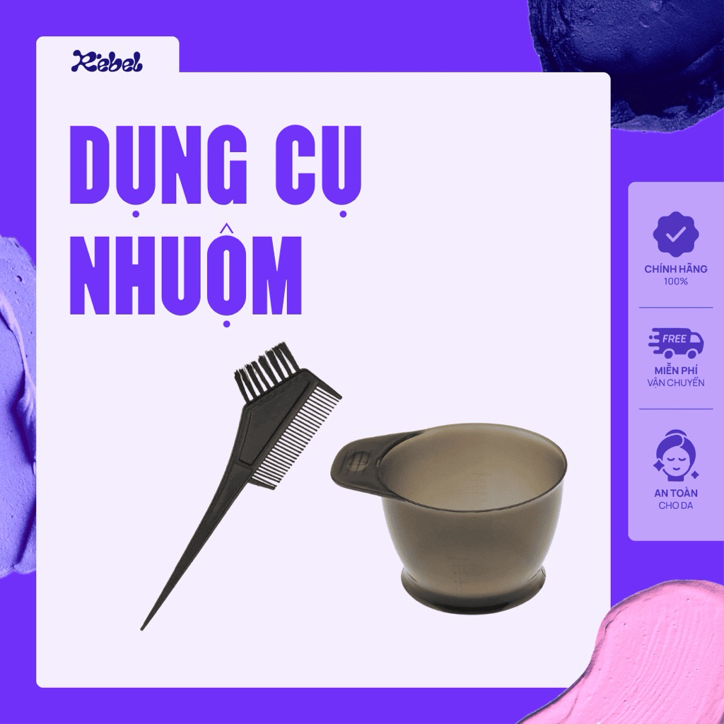 Dụng cụ nhuộm tóc Rebel