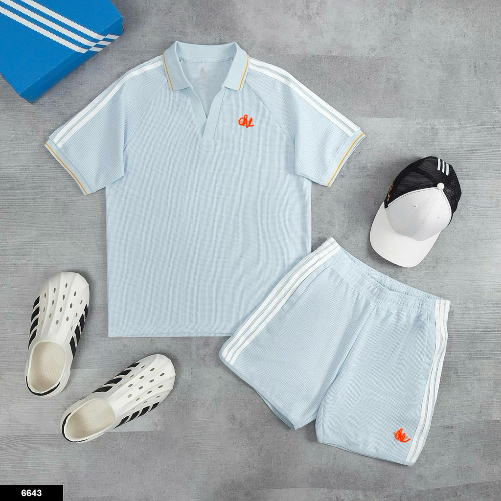 Bộ Thể Thao Nam Originals Waffle Knit Polo Shirt