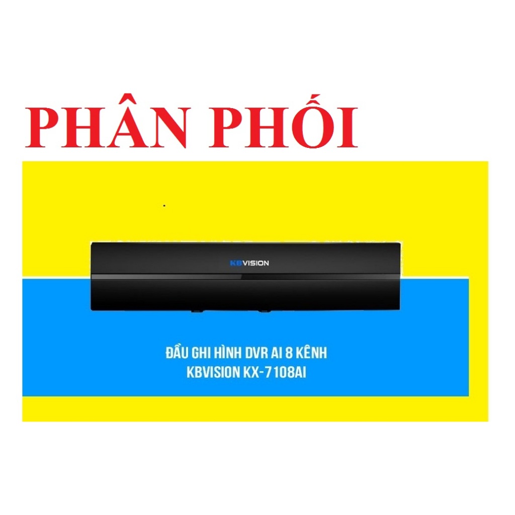 Đầu ghi hình 8 kênh 5 in 1 KBVISION KX-7108Ai-VN , KBVISION / ĐẦU GHI ANALOG KX-7108Ai