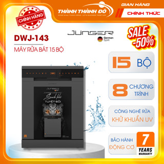 Máy rửa chén bát JUNGER Leopard DWJ-143/DWJ-140 Dung tích 15 bộ Sạch khô tuyệt đốI