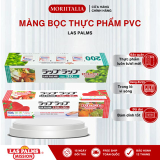 Màng Bọc Thực Phẩm PVC Las Palms, 30cm x 150m, Ngừa vi khuẩn, Không Chứa DEHA, An Toàn Sức Khoẻ