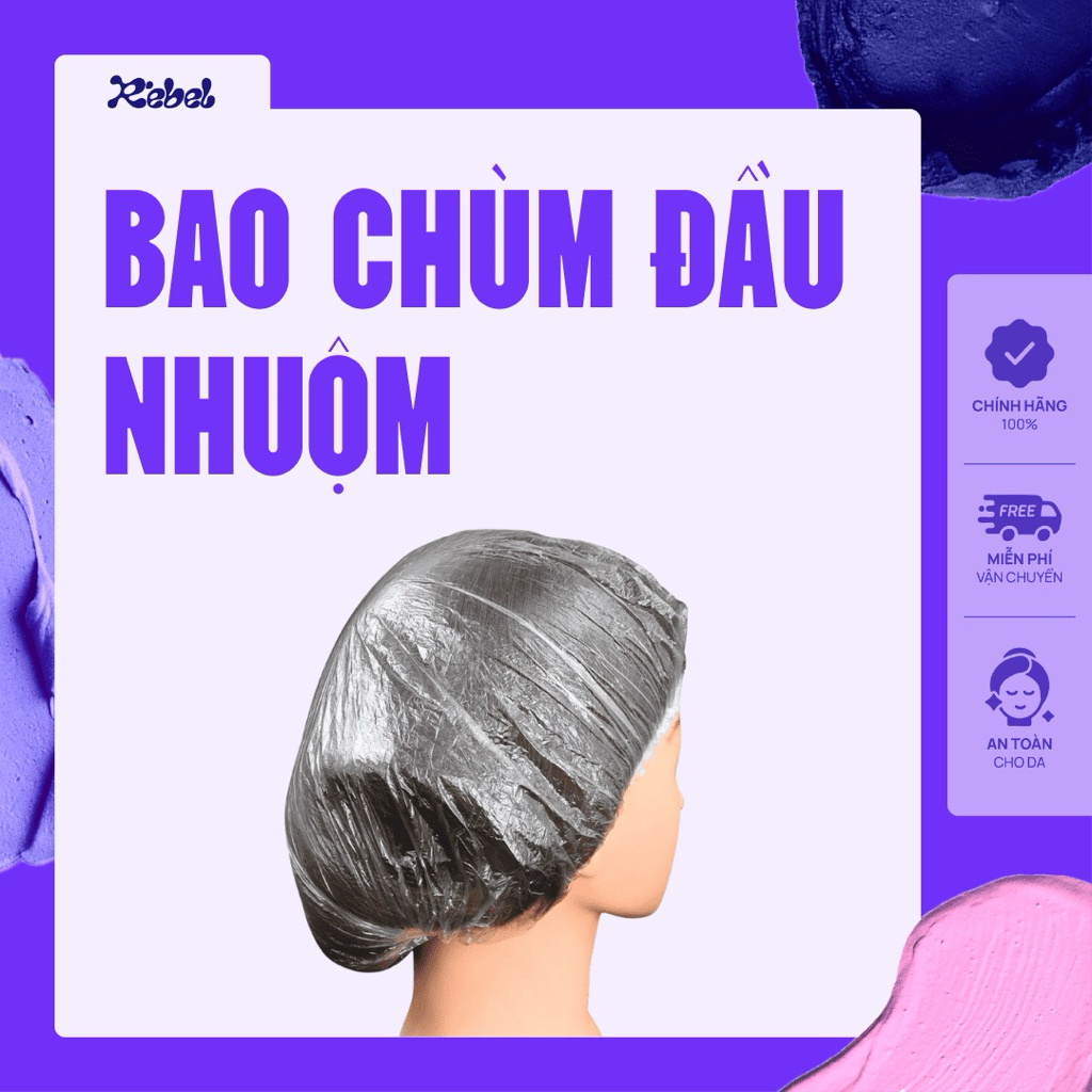 [ 3 CÁI ]  Bao Trùm Đầu Nhuộm Tóc
