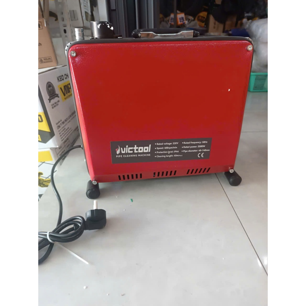 Máy thông tắc cống GQ150-1800, 2 cuộn dây