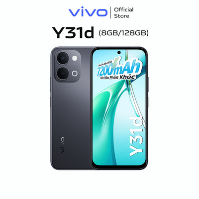 Điện thoại vivo Y31d (6GB/128GB) - Chính hãng - 1 Đổi 1 tháng đầu tiên - Bảo hành 12 tháng