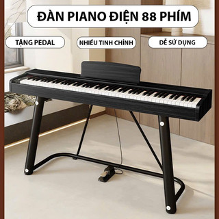 Đàn Piano Gỗ, Đàn Organ Điện Tử 88 Phím, Âm Thanh Siêu Trong, Thiết Kế Hiện Đại, Piano  Điện Tử Cho Bé, Cao Cấp,Siêu Bền