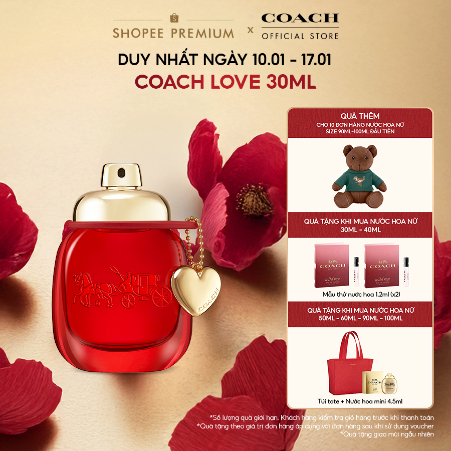 Nước hoa nữ Coach Love EDP 30ml