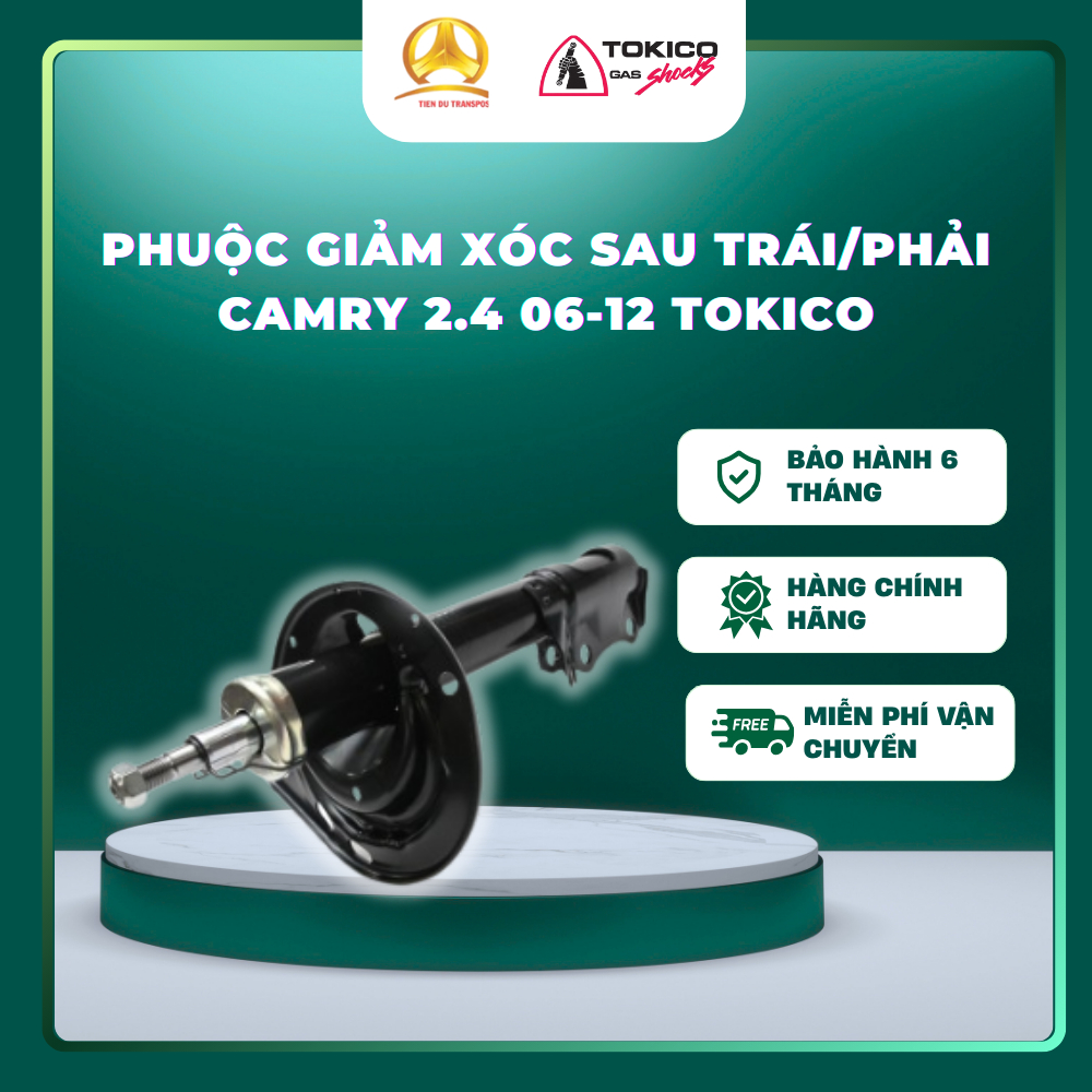 [1 CẶP/1 VẾ] PHUỘC GIẢM XÓC SAU CAMRY 2.4 06-09 NHẬP B3328/B3329 TOKICO