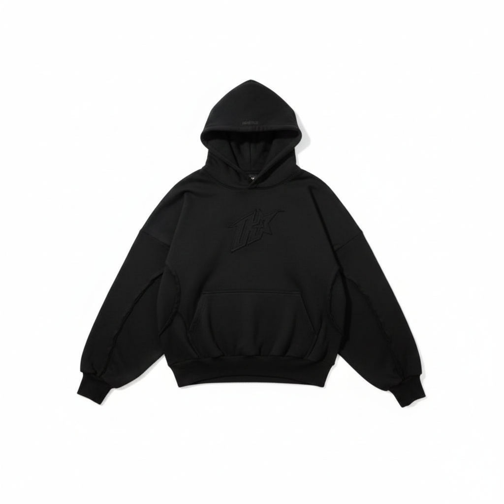 HADES DASPACE HOODIE - HADES Brand chính hãng Hoodie vải nỉ unisex màu đen
