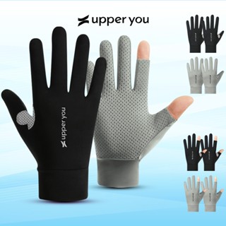 Găng Tay Lái Xe Nam Nữ Mát Lạnh Chống Nắng Có Lưới Thoáng Khí Giảm Trơn Trượt Upper You - GLM02